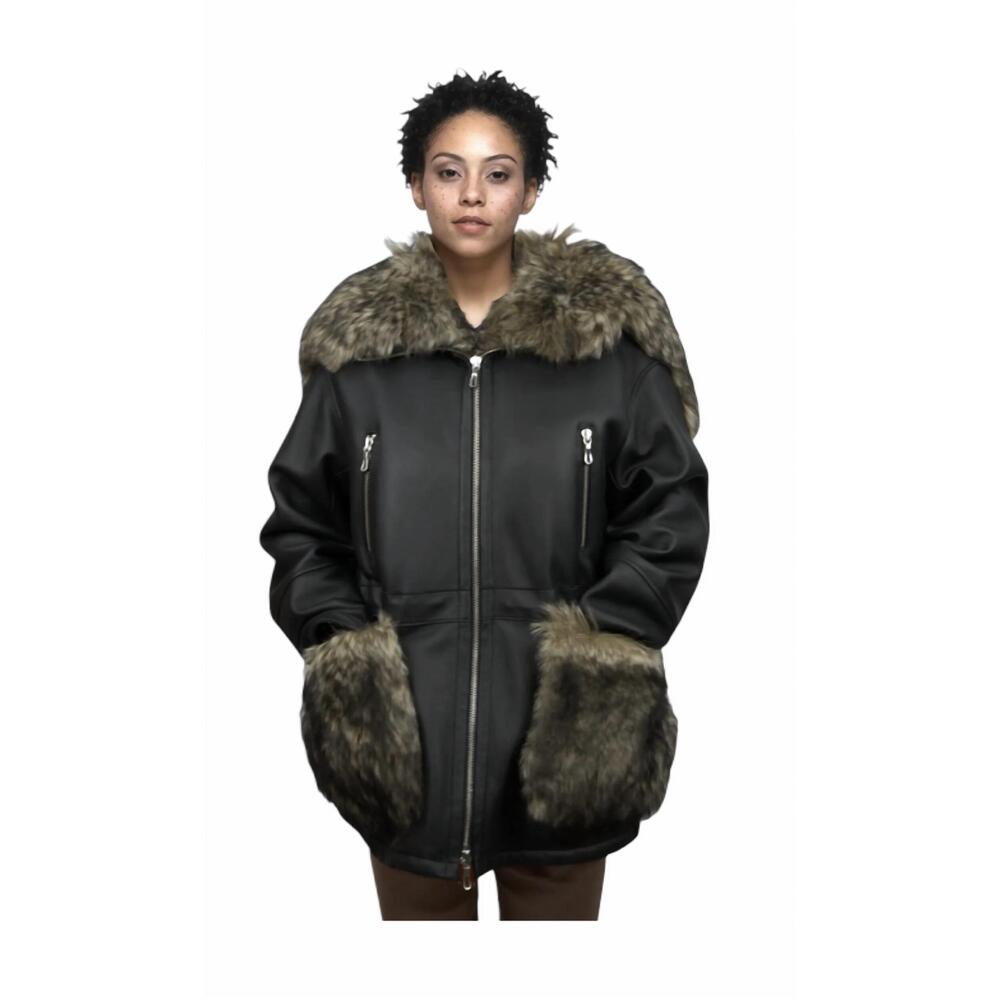 NEW LUSSO BENI adorn jacket in black